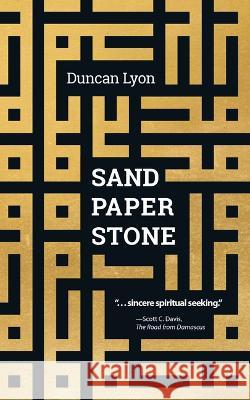 Sand Paper Stone Duncan Lyon 9781951082567 Cune Press