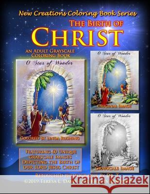 New Creations Coloring Book Series: The Birth Of Christ Brad Davis Teresa Davis 9781951363079