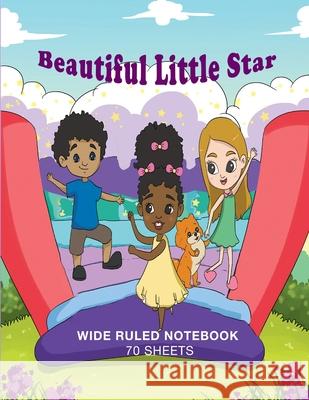 Beautiful Little Star Ruled Notebook Publishing Silsnorra 9781951792008 Silsnorra Publishing