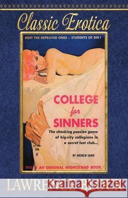 College for Sinners Lawrence Block 9781951939304 LB Productions