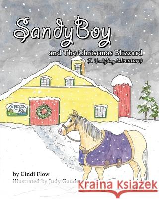 SandyBoy and the Christmas Blizzard (A SandyBoy Adventure) Cindi Flow Judy Gaudet 9781952041518 Texas Sisters Press, LLC