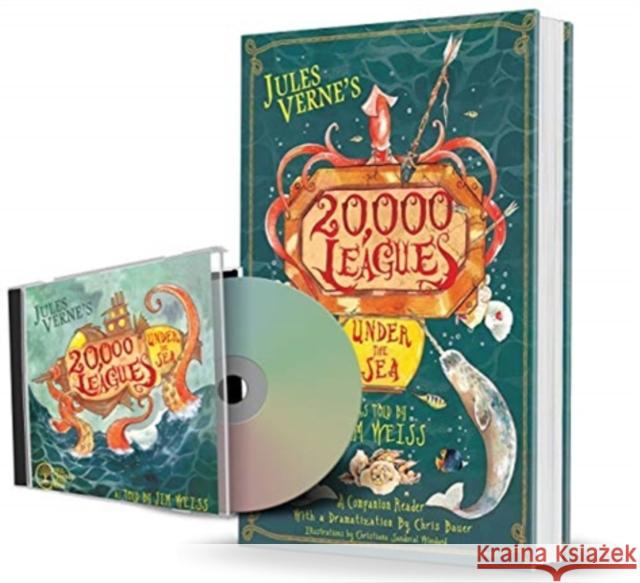 20,000 Leagues Under the Sea Bundle: Audiobook and Companion Reader [With CD (Audio)] Bauer, Chris 9781952469107 Well-Trained Mind Press