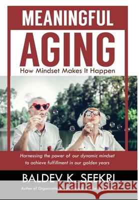 Meaningful Aging: How Mindset Makes It Happen Baldev K. Seekri 9781952521157 Stillwater River Publications