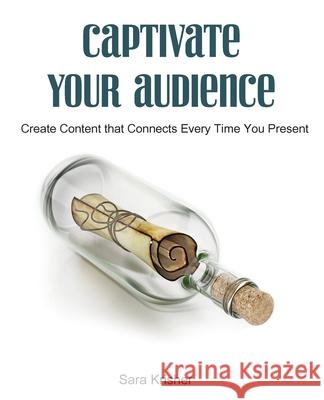 Captivate Your Audience: Create content that connects every time you present Sara Krisher 9781952976100 Kirk House Publishers