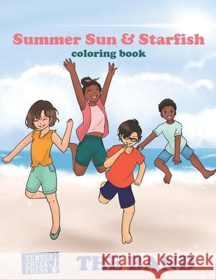 Summer Sun & Starfish coloring book Dani Dixon 9781953026156 Tumble Creek Press