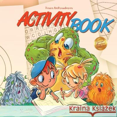 Activity Book: Monsters - packed fun, activities for kids Aleksandrova, Diana 9781953118110 Dedoni LLC