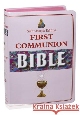 New Catholic Bible -- Med. Print Dura Lux (Girl Communion) Catholic Book Publishing Corp 9781953152244 Catholic Book Publishing