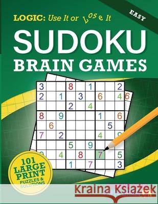 Easy Sudoku Brain Games Chris Saldrick 9781953210029 Dmtjs Mobile Network Solutions, LLC