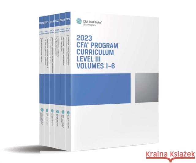 2023 Cfa Program Curriculum Level III Box Set Cfa Institute 9781953337191 CFA Institute