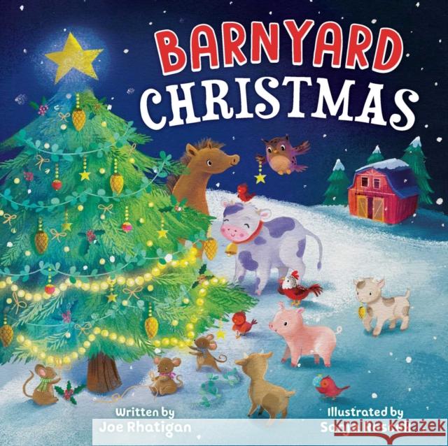 Barnyard Christmas : A Counting Book Joe Rhatigan 9781953344496 Little Genius Books