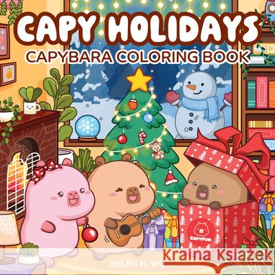Capy Moments: Capybara Coloring Book  9781953458926 Capyfun