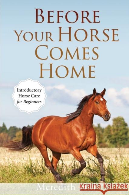 Before Your Horse Comes Home: Introductory Horse Care for Beginners Meredith Hill 9781953714466 Natalia Stepanova
