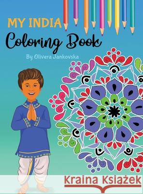 My India: The Ultimate Activity and Coloring Book (Boy) (Hindi) Olivera Jankovska Joyeeta Neogi 9781954035171 Atlas Ink, LLC