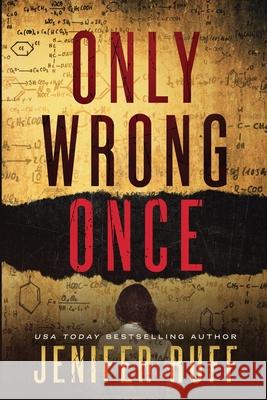 Only Wrong Once Jenifer Ruff 9781954447080 Greyt Companion Press