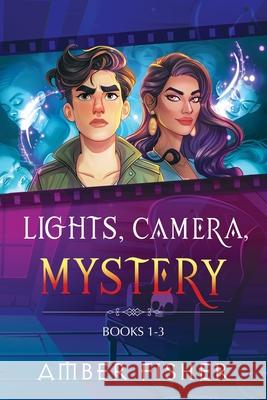 Lights, Camera, Mystery Paranormal Cozy Mysteries Books 1-3 Amber Fisher 9781955009119 Blue Demon Media LLC