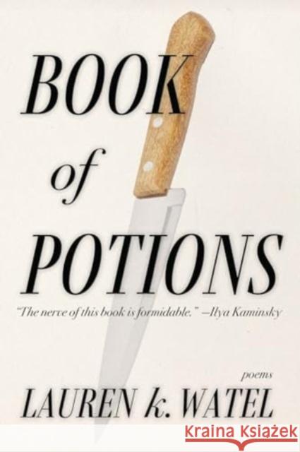 Book of Potions  9781956046359 Sarabande Books, Incorporated