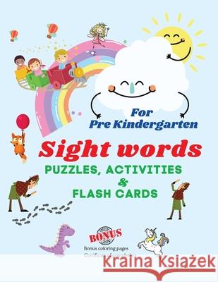 Sight Words Puzzles, Activities & Flashcards: For Pre-Kindergarten Life Puzzle 9781956130010