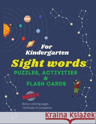 Sight Words Puzzles, Activities & Flashcards: For Kindergarten Life Puzzle 9781956130027 Life Puzzle