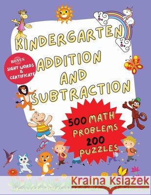 Kindergarten Math Addition and Subtraction: Math Helper Series Garb Media Group 9781956130072