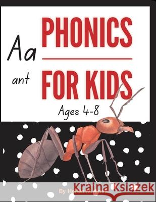 Phonics for Kids ages 4-8 Hellen Anvil 9781956259018 Hellen M. Anvil
