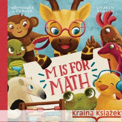 M is for Math Krystina K Leganza Lauren Staser  9781958469125 619 Wreath