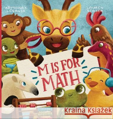 M is for Math Krystina K Leganza Lauren Staser  9781958469132 619 Wreath