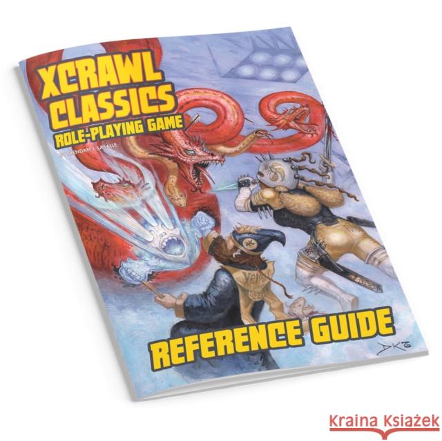 Xcrawl Classics Reference Booklet Brendan Lasalle Doug Kovacs 9781958809686
