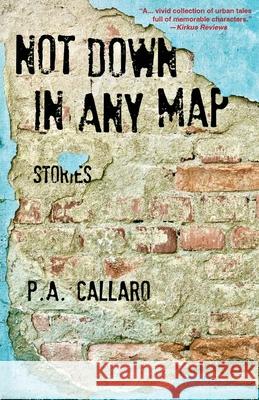 Not Down in Any Map: Stories P. a. Callaro 9781960090522 Epigraph Publishing