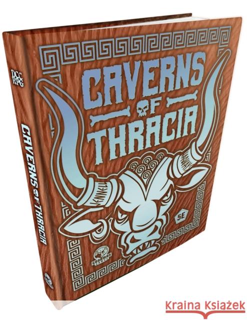 The Caverns of Thracia (5E) Minotaur Hide Cover Chris Doyle 9781961756922 Goodman Games