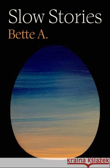 Slow Stories Bette Adriaanse 9781961884724 Unnamed Press