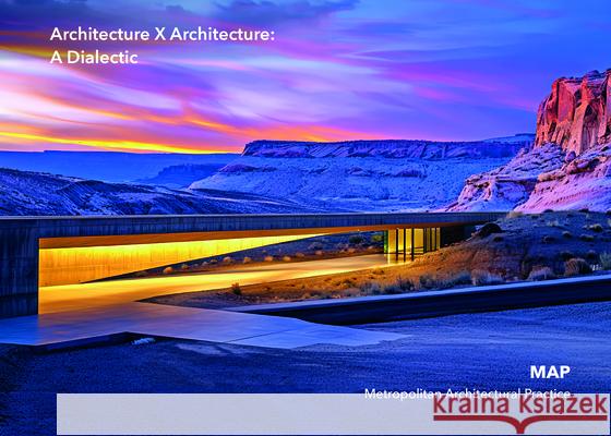 Architecture X Architecture: A Dialectic: Map (Metropolitan Architectural Practice) Christiane Robbins Kyle Steinfeld Katherine Lambert 9781964490052 Oscar Riera Ojeda Publishers