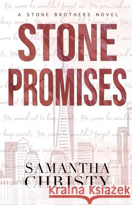 Stone Promises Samantha Christy 9781964493077 Athena Books Publishing Group, LLC
