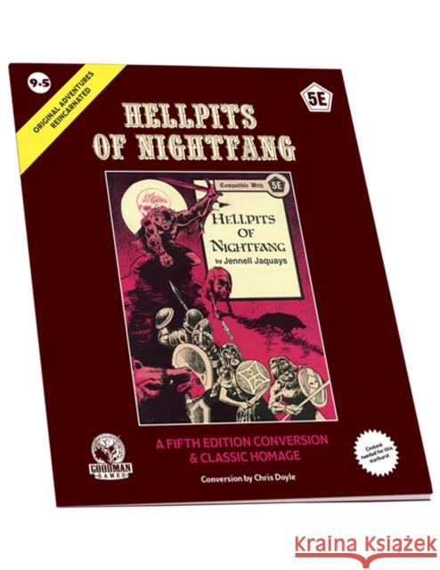 OAR 9.5: Hellpits of NightFang (5E) Chris Doyle 9781964581095 Goodman Games