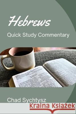 Hebrews Quick Study Commentary Chad Sychtysz 9781964805375