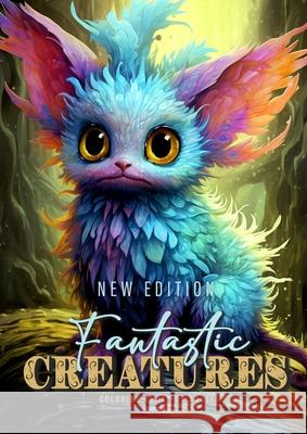 Fantastic Creatures Coloring Book for Adults New Edition: cute Creatures Coloring Book Grayscale cute Monsters Coloring Book for Adults Fantasy Beasts Monsoon Publishing 9781965017043 Monsoon Publishing LLC Sonja LIDL Info@monsoo