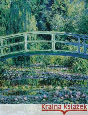 Claude Monet Daily Planner 2026: The Japanese Bridge Painting French Impressionism Art Year Organizer: January-December (12 Months) Shy Panda Press 9781965994757 Semsoli