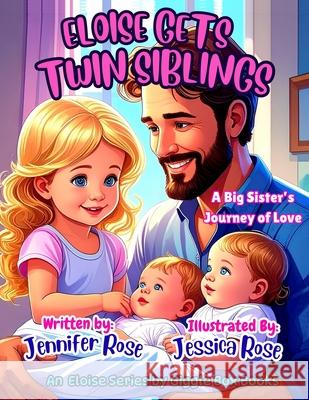Eloise Gets Twin Siblings: A Big Sister's Journey of Love Jessica Rose Jennifer Rose 9781969173202