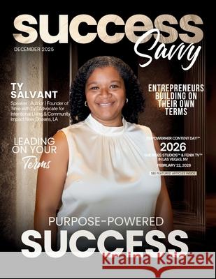 Success Savvy Magazine Hanna Olivas Adriana Lun 9781969463808 She Rises Studios