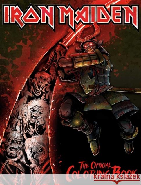 Iron Maiden: The Official Coloring Book David Calcano Lindsay Lee Samuel Blanco 9781970047172 Fantoons LLC