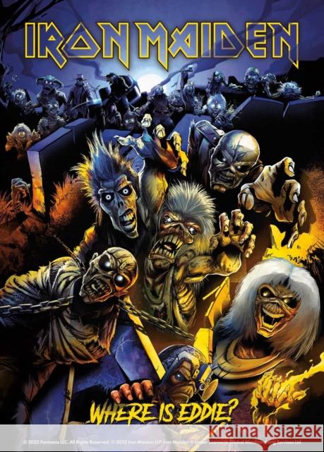 Iron Maiden: Where Is Eddie? Eduardo Benatar 9781970047332 Fantoons