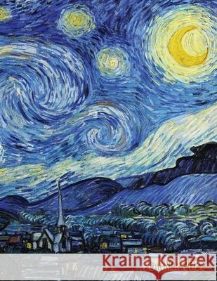Vincent van Gogh Planner 2022: Starry Night Planner Organizer January-December 2022 (12 Months) Post-Impressionism Art Shy Panda Press 9781970177596 Semsoli