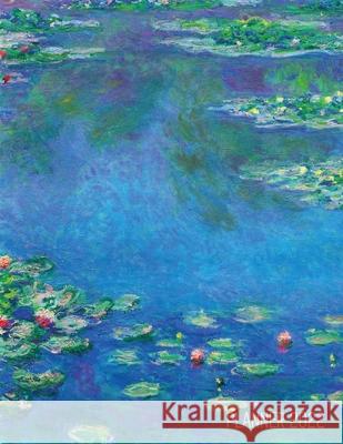Claude Monet Daily Planner 2022: Water Lilies Painting Artistic French Impressionism Art Flower Organizer Shy Panda Press 9781970177602 Semsoli