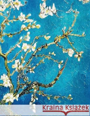 Vincent Van Gogh Planner 2022: Almond Blossom Painting Artistic Post-Impressionism Art Organizer: January-December (12 Months) Shy Panda Press 9781970177633 Semsoli