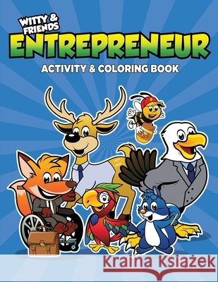 Entrepreneur Activity & Coloring Book Qb Darla 9781970440294