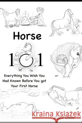 Horse 101: Everything You Wish you Had Known Before You Got Your First Horse April Love, Sheela K Rose 9781973134060