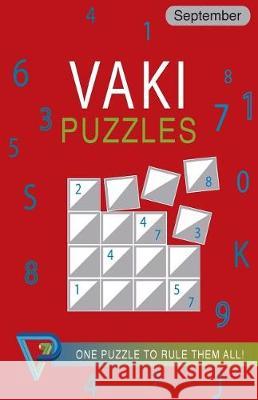 Vaki Puzzles September Rhys Michael Cullen 9781973900535 Createspace Independent Publishing Platform