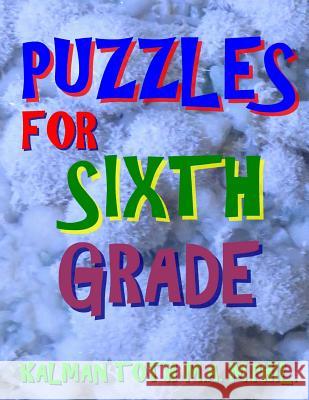Puzzles for Sixth Grade: 80 Large Print Word Search Puzzles Kalman Tot 9781974221578