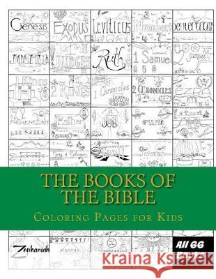 Bible Books Coloring Pages Ministry-To-Children Com                 Mandy Groce 9781974287307 Createspace Independent Publishing Platform