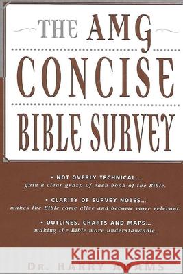 The AMG Concise Bible Survey Harry Adams 9781974611256 Createspace Independent Publishing Platform