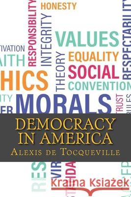 Democracy in America Alexis d 9781974643806 Createspace Independent Publishing Platform